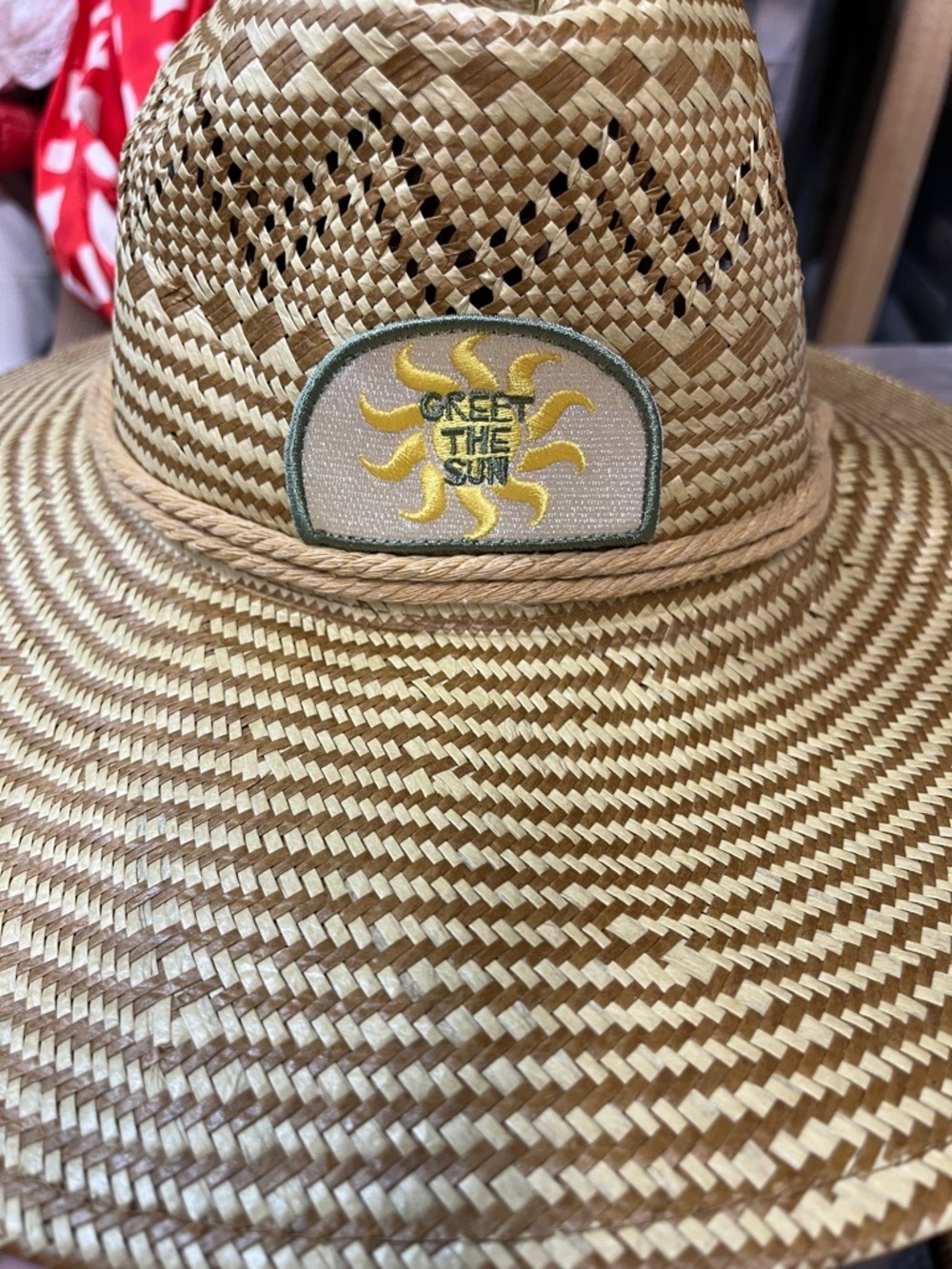 Anthropologie Wyeth Greet The Sun Lifeguard Hat One Size Needs Reshaping - Picture 6 of 7